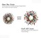 18-inch Patriotic Day Wreath for Front Door, Red, Blue, White Flowers Green Leaf Wreath for Indoors and Outdoors